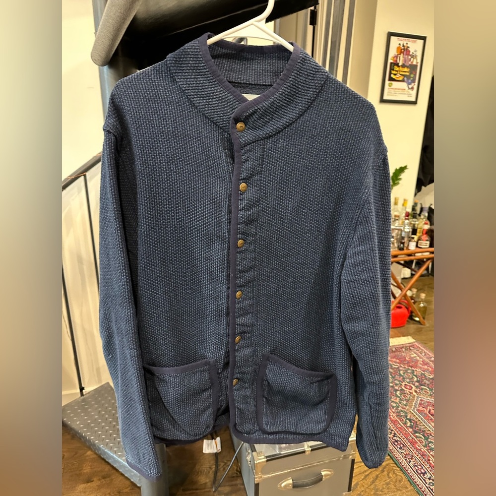 Taylor Stitch Port Jacket in Indigo Sashiko